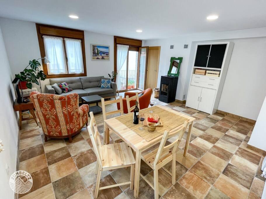 Casa Zunbeltz De 3 Habitaciones En Plena Montana Lezáun المظهر الخارجي الصورة