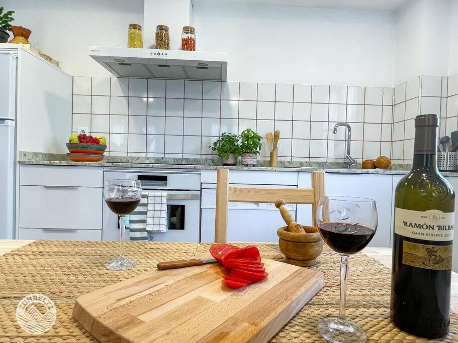 Casa Zunbeltz De 3 Habitaciones En Plena Montana Lezáun المظهر الخارجي الصورة